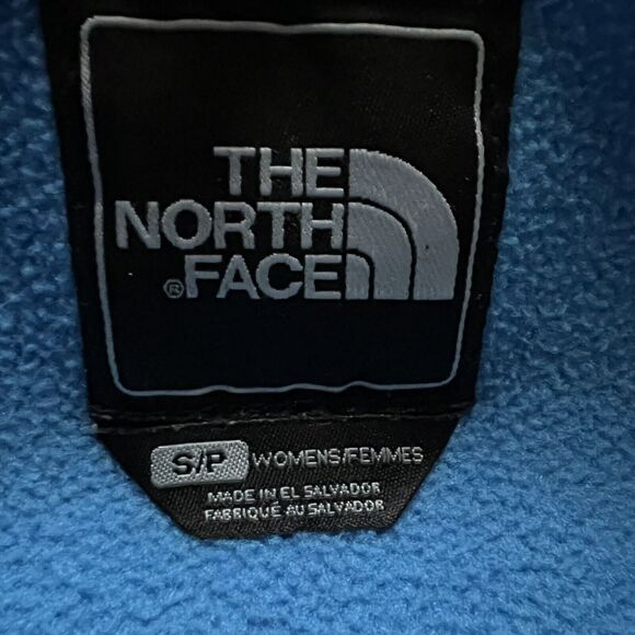 The North Face Women's Denali Polartec Fleece Zip Jacket Blue/Gray Size Small - Picture 7 of 9